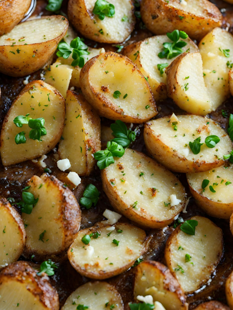 Parmesan Garlic Potatoes