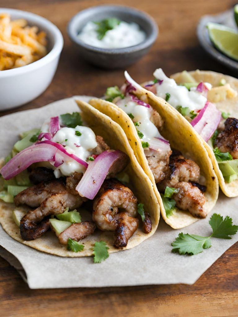 Surf and Turf Tacos: